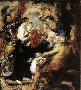Peter Paul Rubens Our Lady with the Saints Germany oil painting artist